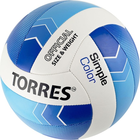 Купить Мяч волейбольный Torres Simple Color любительский р.5 в Алдане 